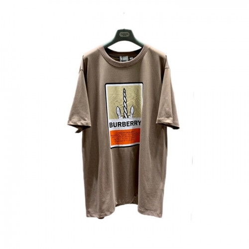 [버버리]Burberry 2021 Mm/Wm Logo Cotton Short Sleeved Tshirts - 버버리 2021 남/녀 로고 코튼 반팔티 Bur03694x.Size(s - xl).카멜