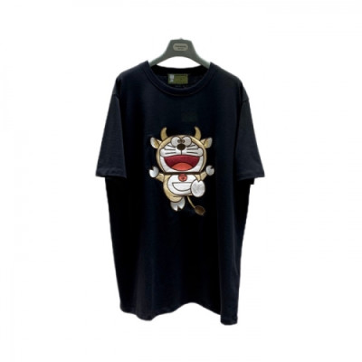 [매장판]Gucci 2021 Mm/Wm Logo Short Sleeved Tshirts - 구찌 2021 남/녀 로고 반팔티 Guc03446x.Size(s - xl).블랙