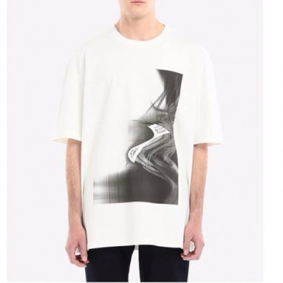 [메종 마르지엘라]Maison margiela 2021 Mens Deserve Printing Cotton Short Sleeved Tshirts - 메종 마르지엘라 2021 남성 프린팅 코튼 반팔티 Mai0038x.Size(s - l).화이트