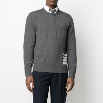 [톰브라운]Thom Browne 2021 Mens Strap Sweaters - 톰브라운 2021 남성 스트랩 스웨터 Thom01222x.Size(m - 2xl).그레이