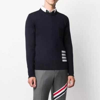 [톰브라운]Thom Browne 2021 Mens Strap Sweaters - 톰브라운 2021 남성 스트랩 스웨터 Thom01223x.Size(m - 2xl).네이비