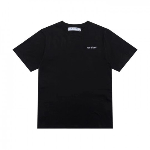 [오프화이트]Off-white 2021 Mm/Wm Printing Logo Crew - neck Cotton Short Sleeved Tshirts - 오프화이트 2021 남/녀 프린팅 로고 코튼 반팔티 Off0646x.Size(s - xl).블랙