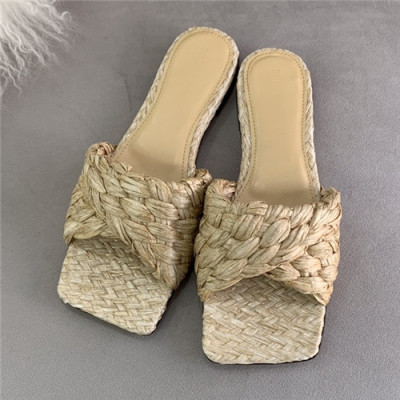 Bottega Veneta 2021 Women's Weaving Slipper - 보테가베네타 2021 여성용 위빙 슬리퍼,Size(225-250),BVS0285,베이지