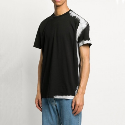 [메종 마르지엘라]Maison margiela 2021 Mens Deserve Printing Cotton Short Sleeved Tshirts - 메종 마르지엘라 2021 남성 프린팅 코튼 반팔티 Mai0039x.Size(s - xl).블랙