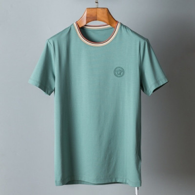 [베르사체]Versace 2021 Mens Logo Short Sleeved Tshirts - 베르사체 2021 남성 메두사 반팔티 Ver0795x.Size(m - 3xl).민트