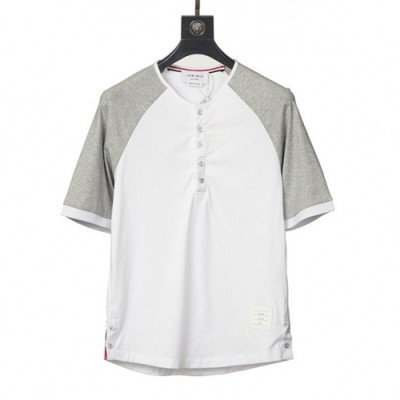 [톰브라운]Thom Browne 2021 Mens Casual Short Sleeved Tshirts - 톰브라운 2021 남성 캐쥬얼 반팔티 Thom01229x.Size(s - 3xl).그레이