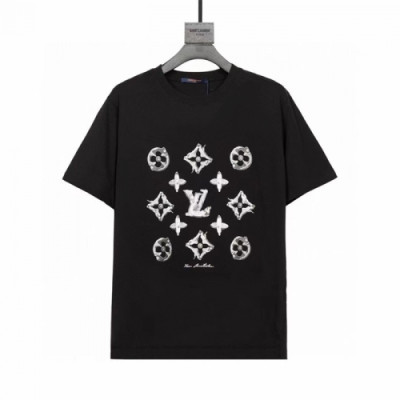 [루이비통]Louis vuitton 2021 Mm/Wm Logo Short Sleeved Tshirts - 루이비통 2021 남/녀 로고 반팔티 Lou02658x.Size(xs - l).블랙