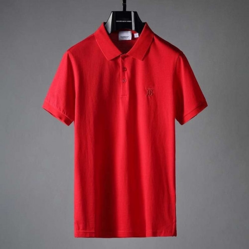 [버버리]Burberry 2021 Mens Logo Cotton Short Sleeved Tshirts - 버버리 2021 남성 로고 코튼 반팔티 Bur03729x.Size(m - 2xl).레드