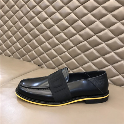 Fendi 2021 Men's Leather Loafer - 펜디 2021 남성용 레더 로퍼,Size(240-270),FENS0372,블랙