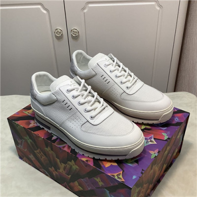 Louis Vuitton 2021 Men's Leather Sneakers - 루이비통 2021 남성용 레더 스니커즈,Size(240-270),LOUS1859,화이트