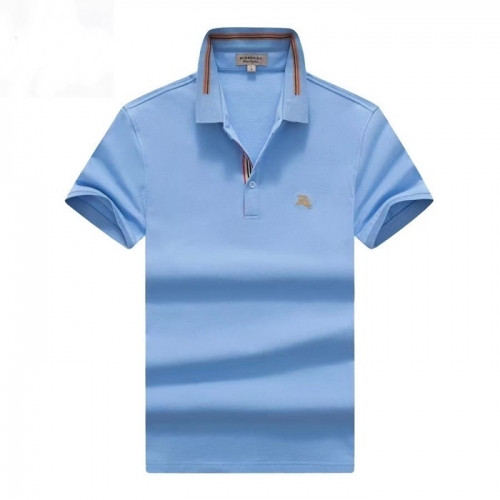 [버버리]Burberry 2021 Mens Logo Cotton Short Sleeved Tshirts - 버버리 2021 남성 로고 코튼 반팔티 Bur03768x.Size(m - 3xl).블루