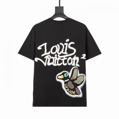 [루이비통]Louis vuitton 2021 Mm/Wm Logo Short Sleeved Tshirts - 루이비통 2021 남/녀 로고 반팔티 Lou02677x.Size(xs - l).블랙