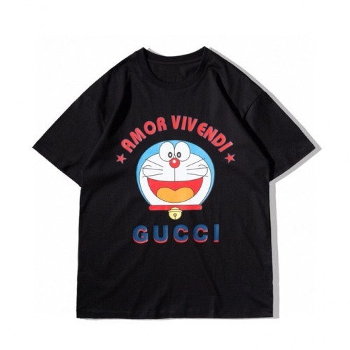 [매장판]Gucci 2021 Mm/Wm Logo Short Sleeved Tshirts - 구찌 2021 남/녀 로고 반팔티 Guc03531x.Size(s - 2xl).블랙