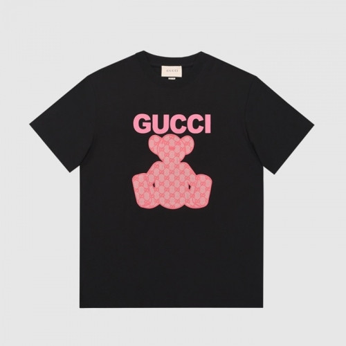[매장판]Gucci 2021 Mm/Wm Logo Short Sleeved Tshirts - 구찌 2021 남/녀 로고 반팔티 Guc03536x.Size(xs - l).블랙