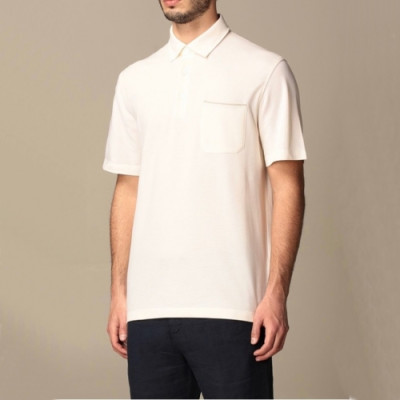 [ 제냐]Ermenegildo Zegna  2021 Mens Business Polo Short Sleeved Tshirts - 에르메네질도 제냐 2021 남성 비지니스 폴로 반팔티 Zeg0255x.Size(m - 2xl).핑크