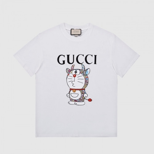 [매장판]Gucci 2021 Mm/Wm Logo Short Sleeved Tshirts - 구찌 2021 남/녀 로고 반팔티 Guc03565x.Size(xs - l).아이보리