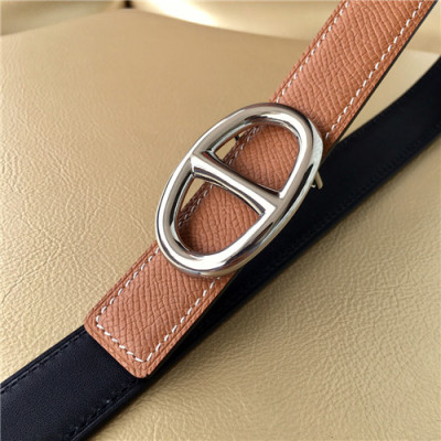 [매장판]Hermes 2021 Women's Leather Belt,2.5cm - 에르메스 2021 여성용 레더 벨트 2.5cm,HERBT0117,카멜