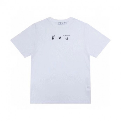 [오프화이트]Off-white 2021 Mm/Wm Printing Logo Crew - neck Cotton Short Sleeved Tshirts - 오프화이트 2021 남/녀 프린팅 로고 코튼 반팔티 Off0688x.Size(s - xl).화이트