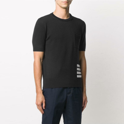 톰브라운 남성 라운드 반팔티 - Thom Browne Mens Round Tshirts - tho1257x