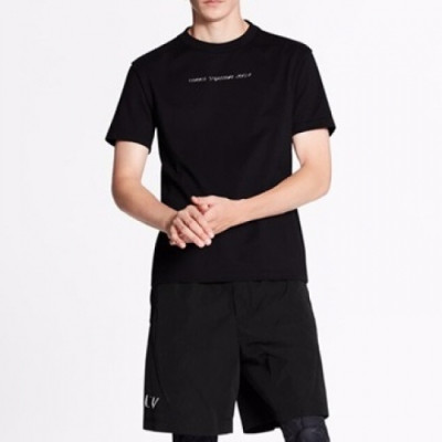 [루이비통]Louis vuitton 2021 Mm/Wm Logo Short Sleeved Tshirts - 루이비통 2021 남/녀 로고 반팔티 Lou02721x.Size(xs - xl).블랙