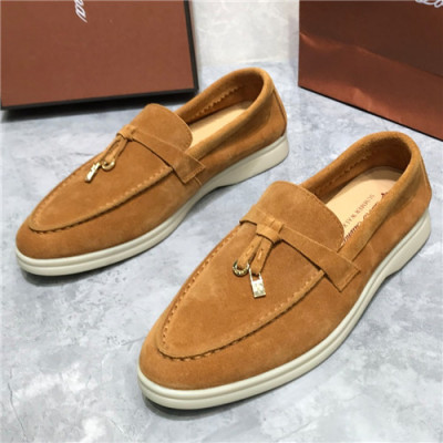 Loro Piana 2021 Men's Leather Loafer - 로로피아나 2021 남성용 레더 로퍼,Size(240-270),LOROS0052.카멜