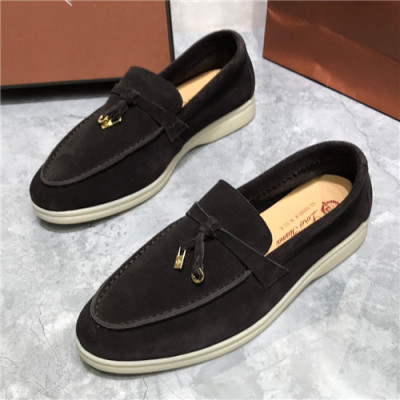 Loro Piana 2021 Men's Leather Loafer - 로로피아나 2021 남성용 레더 로퍼,Size(240-270),LOROS0056.블랙