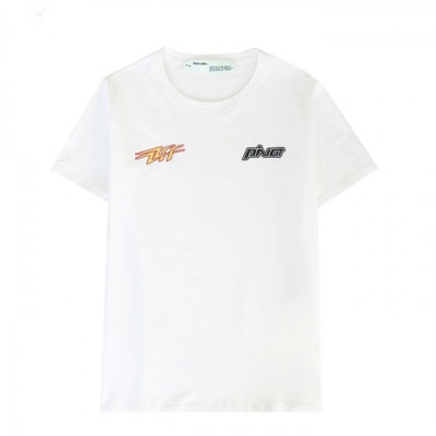 [오프화이트]Off-white 2021 Mm/Wm Printing Logo Crew - neck Cotton Short Sleeved Tshirts - 오프화이트 2021 남/녀 프린팅 로고 코튼 반팔티 Off0696x.Size(s - 2xl).화이트