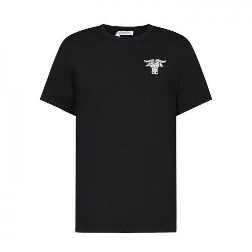 [매장판]Dior 2021 Mm/Wm Casual Crew-neck Short Sleeved Tshirts - 디올 2021 남/녀 캐쥬얼 크루넥 반팔티 Dio01197x.Size(s - xl).블랙