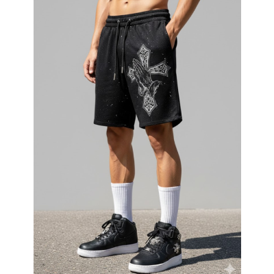 Chrome hearts Mens Casual Half Pants - 크롬하츠 남성 캐쥬얼 반바지 - chr332x