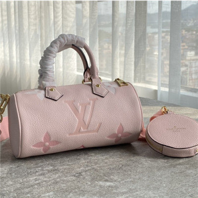 [루이비통]Louis Vuitton 2021 Papillon BB Tote Shoulder Bag,20cm - 루이비통 2021 빠삐용 BB 토트 솔더백,20cm,LOUB2315,핑크