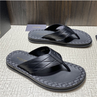 Bottega Veneta 2021 Men's  Leather Slipper  - 보테가베네타 2021 남성용 레더 슬리퍼,Size(240--270),BVS0336,블랙