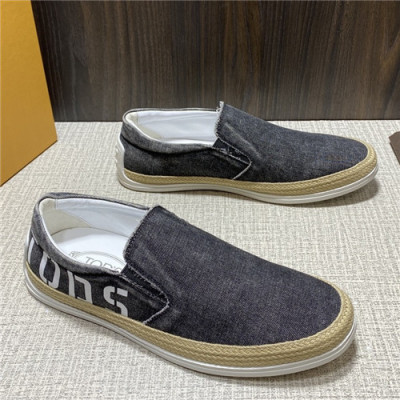 Tod's 2021 Men's Denim Loafer - 토즈 2021 남성용 데님 로퍼,Size(240-270),TODS0242,블랙