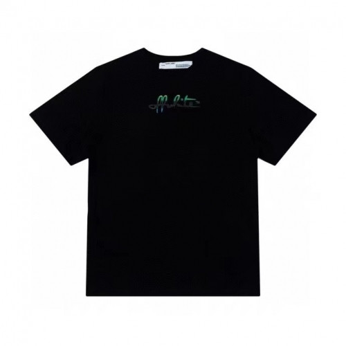 [오프화이트]Off-white 2021 Mm/Wm Printing Logo Crew - neck Cotton Short Sleeved Tshirts - 오프화이트 2021 남/녀 프린팅 로고 코튼 반팔티 Off0705x.Size(s - xl).블랙