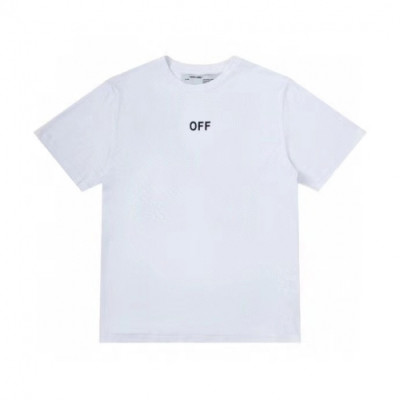 [오프화이트]Off-white 2021 Mm/Wm Printing Logo Crew - neck Cotton Short Sleeved Tshirts - 오프화이트 2021 남/녀 프린팅 로고 코튼 반팔티 Off0711x.Size(s - xl).화이트