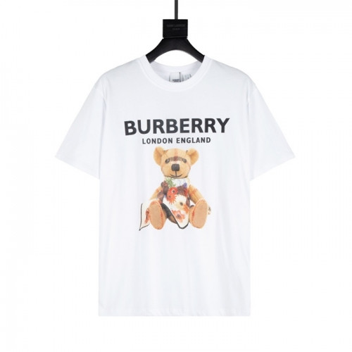 [버버리]Burberry 2021 Mm/Wm Logo Cotton Short Sleeved Tshirts - 버버리 2021 남/녀 로고 코튼 반팔티 Bur03839x.Size(xs - l).화이트