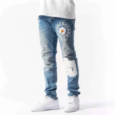 Chrom Hearts 2021 Mens Casual Denim Jeans Blue - 크롬하츠 20201남성 캐쥬얼 데님 청바지 Chr0340x Size(29 - 40) 블루