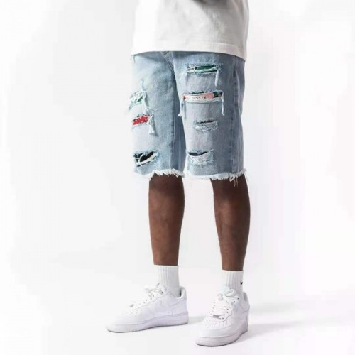 Amiri 2021 Mens Casual Denim Half Pants Blue - 아미리 2021 남성 캐쥬얼 데님 반바지 Ami0179x Size(29 - 40) 블루