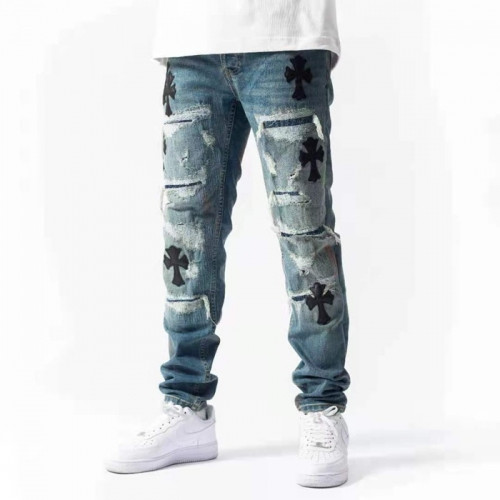Chrom Hearts 2021 Mens Casual Denim Jeans Blue - 크롬하츠 20201남성 캐쥬얼 데님 청바지 Chr0342x Size(29 - 40) 블루