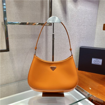 [매력터지는]Prada 2021 Women's Leather Hobo Bag,26.5cm,1BC499,PRAB0375 - 프라다 2021 여성용 레더 호보백,26.5cm,오렌지