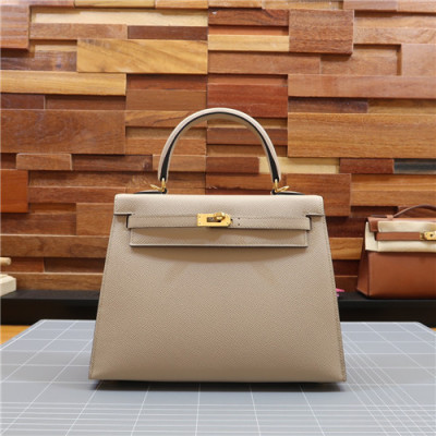 [에르메스]Hermes 2021 Kelly Epsom Tote Bag/Shoulder Bag,25cm,HERB0855 - 에르메스 2021 켈리 앱송 토트백/숄더백,25cm,베이지