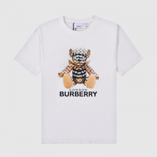 Burberry  Mm/Wm Logo Cotton Short Sleeved Tshirts White - 버버리 2021 남/녀 로고 코튼 반팔티 Bur03854x Size(xs - l) 화이트