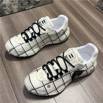 [매장판]Gucci 2021 Men's Leather Sneakers,GUCS1443 - 구찌 2021 남성용 레더 스니커즈,Size(240-270),화이트