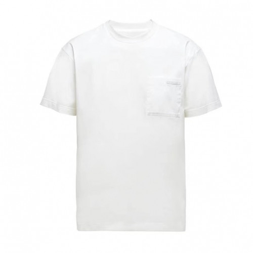 Prada  Mens Basic Logo Short Sleeved Tshirts Black - 프라다 2021 남성 베이직 로고 폴로 반팔티 Pra02241x Size(s - 2xl) 화이트