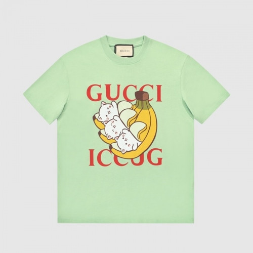 Gucci  Mm/Wm Logo Short Sleeved Tshirts Mint - 구찌 2021 남/녀 로고 반팔티 Guc03681x Size(xs - l) 민트