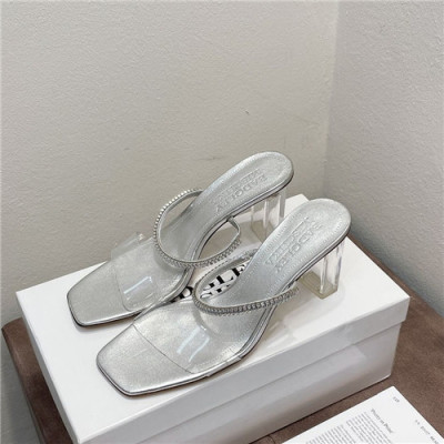 Badgley Mischka 2021 Women's Leather Sandal,BMS0004 - 베즐리미슈카 2021 여성용 레더 샌들,Size(225-250),실버