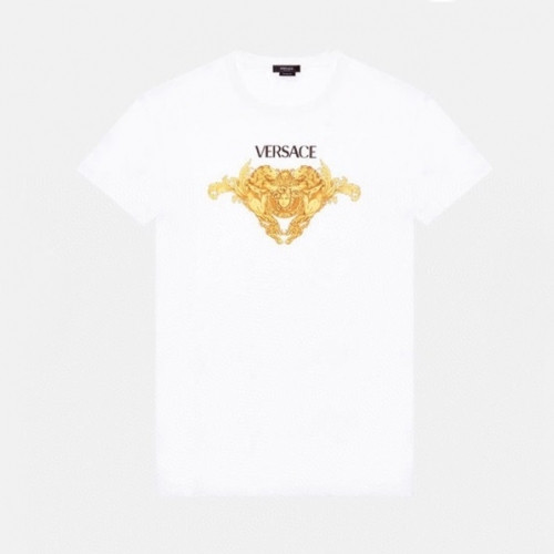 Versace  Mens Logo Short Sleeved Tshirts Black - 베르사체 2021 남성 메두사 반팔티 Ver0829x Size(s - 3xl) 화이트