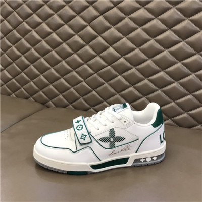 [매장판]Louis Vuitton 2021 Men's Leather Sneakers,LOUS1991 - 루이비통 2021 남성용 레더 스니커즈,Size(240-270),화이트