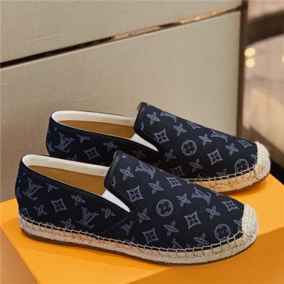 Louis Vuitton 2021 Men's Denim Loafer,LOUS2008 - 루이비통 2021 남성용 데님 로퍼,Size(240-270),블랙