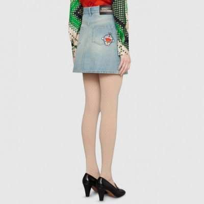 Gucci 2020 Womens Initial Logo Skirts Blue - 구찌 2020 여성 이니셜 로고 스커트 Guc03693x Size(s - l) 블루