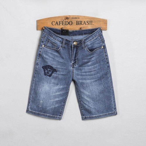 Versace  Mens Medusa Logo Casual Half Pants Blue - 베르사체 2021 남성 메두사 로고 캐쥬얼 반바지 Ver0841x Size(28 - 38) 블루
